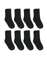 Hanes Ultimate Women's Crew Socks Pack, Cushioned, 8-Pairs